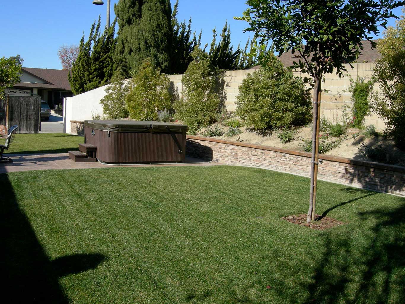 Mission Viejo Signature Landscape - Above Ground Jacuzzi