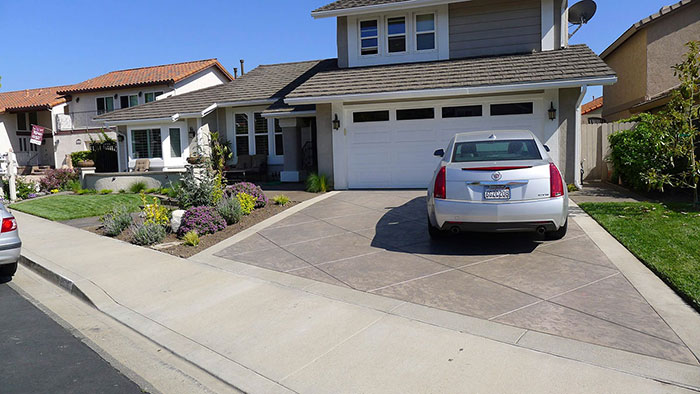 Mission Viejo Signature Landscape - Driveway