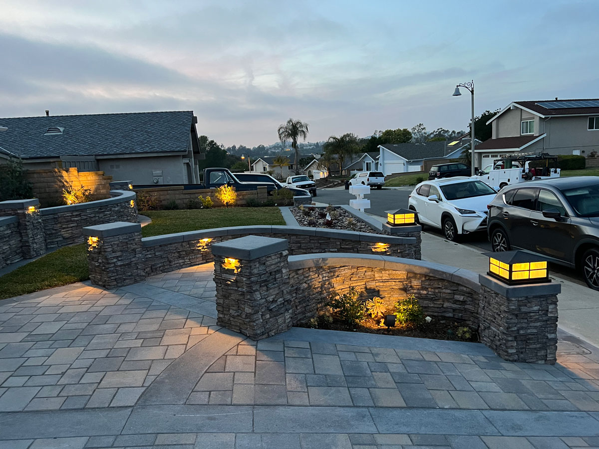 luxury hardscaping