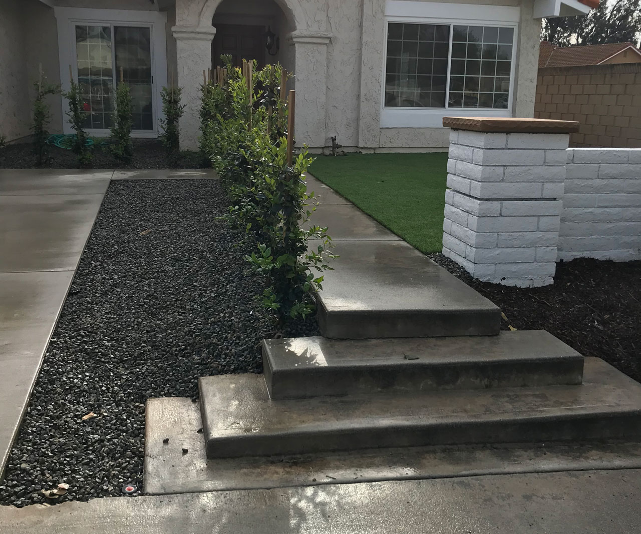 Orange County hardscape maintenance