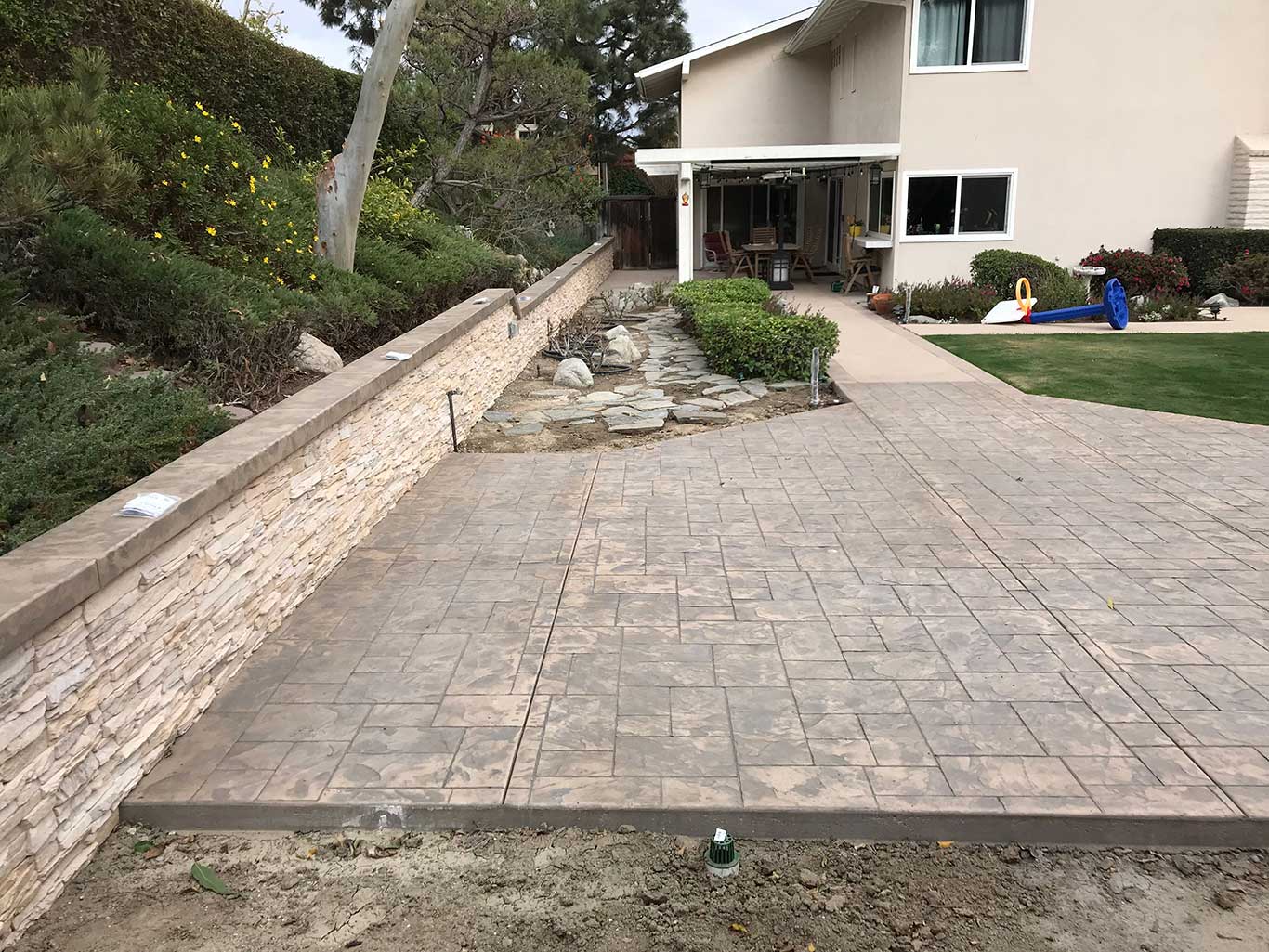 retaining walls